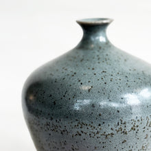 Load image into Gallery viewer, Narrow Neck Vase in Slate Blue