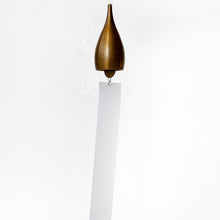 Load image into Gallery viewer, Drop Wind Chime in Brass