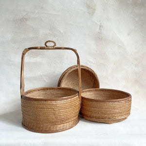 Vintage Stacking Basket