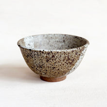 Load image into Gallery viewer, Footed Small Speckled Bowl