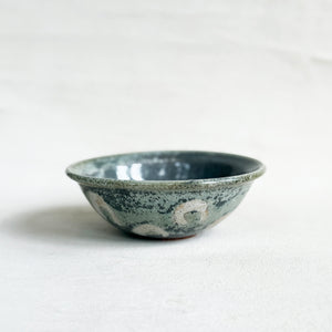 Low Shino Bowl in Slate