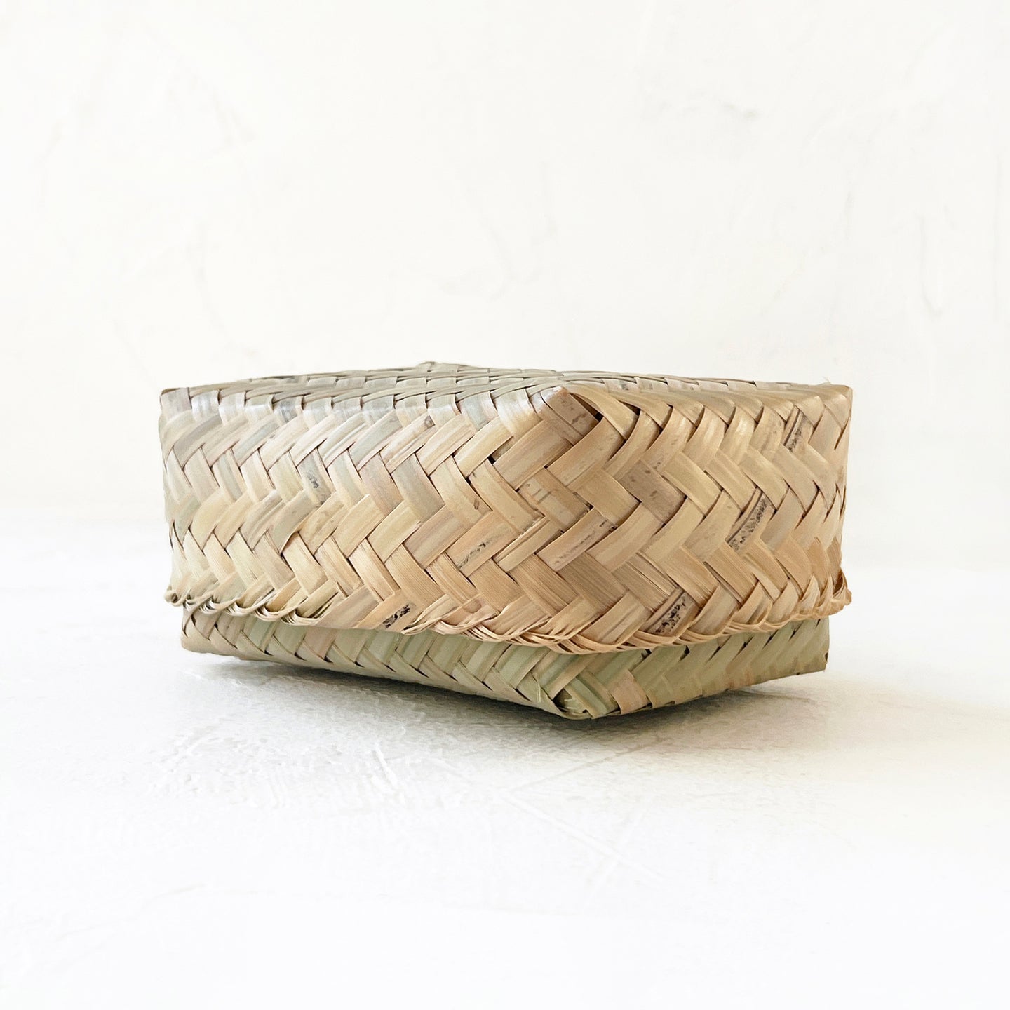Palm Leaf Lidded Box