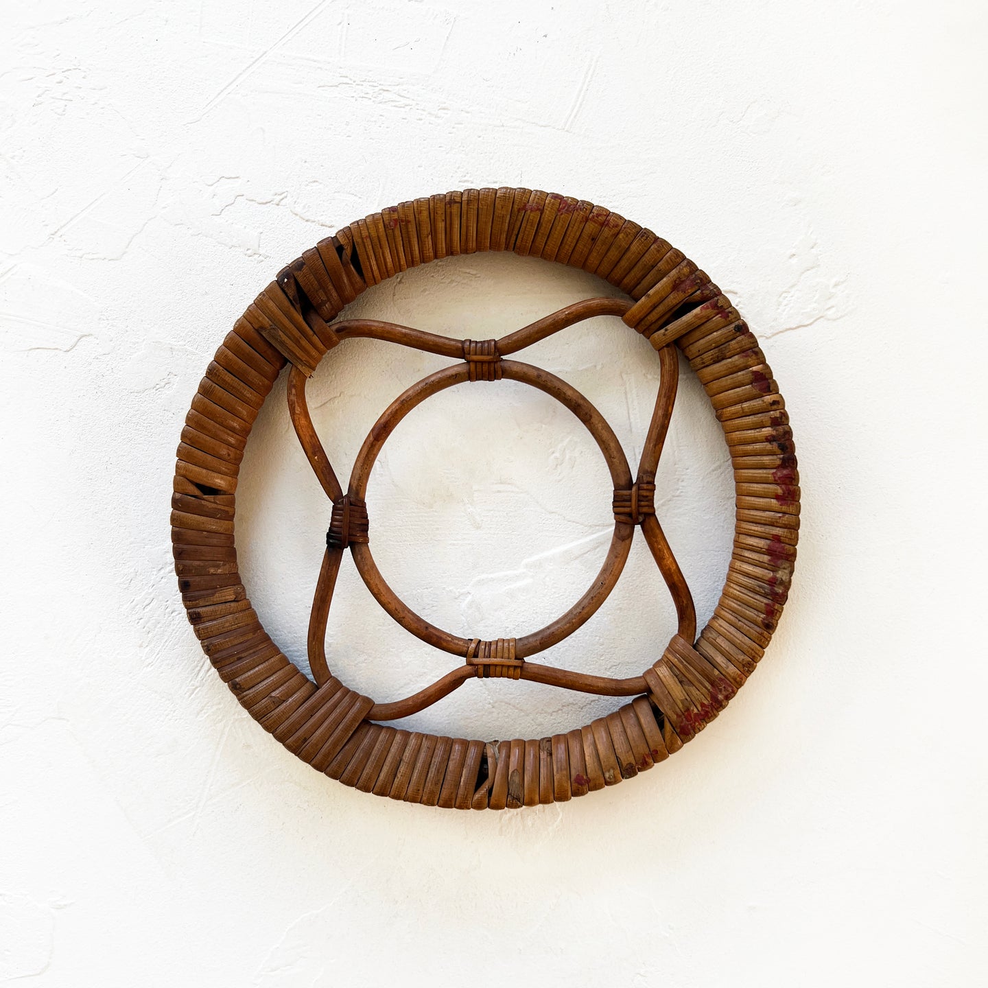 Vintage Japanese Bamboo Trivet