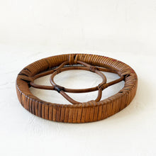 Load image into Gallery viewer, Vintage Japanese Bamboo Trivet