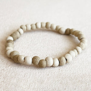 Stoneware Bead Bracelet