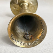 Load image into Gallery viewer, Vintage Brass Candle Holder Bell