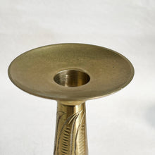 Load image into Gallery viewer, Vintage Brass Candle Holder Bell