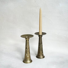 Load image into Gallery viewer, Vintage Brass Candle Holder Bell