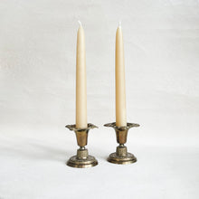 Load image into Gallery viewer, Vintage Brass Candle Stick Holders
