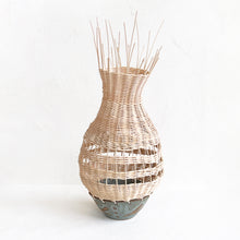 Load image into Gallery viewer, Ceramic and Woven Basket X