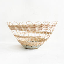 Load image into Gallery viewer, Ceramic and Woven Basket XIII