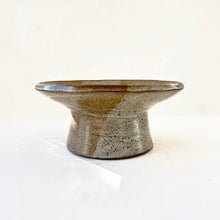 Load image into Gallery viewer, Pedestal Bowl in Olive &amp; Gray