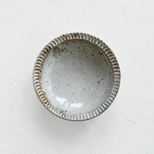 Load image into Gallery viewer, Low Carved Serving Bowl in Quail