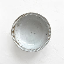 Load image into Gallery viewer, Low Carved Serving Bowl in Quail