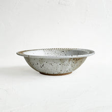 Load image into Gallery viewer, Low Carved Serving Bowl in Quail