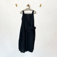 Load image into Gallery viewer, Keya Wrap Dress in Black