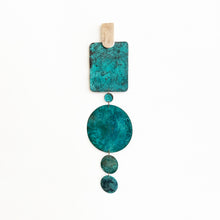 Load image into Gallery viewer, Verdigris Patina Wall Hanging no. 162