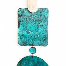 Load image into Gallery viewer, Verdigris Patina Wall Hanging no. 162