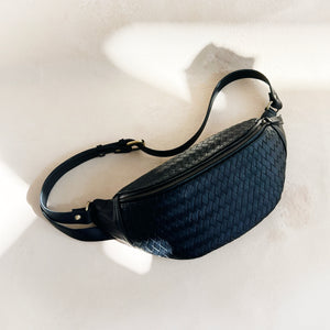 Atlas Woven Leather Bag