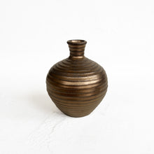 Load image into Gallery viewer, Carved Bud Vase in Antique Gold
