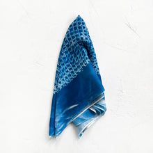 Load image into Gallery viewer, Cyanotype Scarf