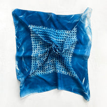 Load image into Gallery viewer, Cyanotype Scarf