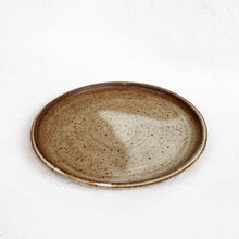 Load image into Gallery viewer, Mitsuko Plate in Cream and Brown
