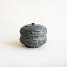 Load image into Gallery viewer, Mitsuko Lidded Vessel in Midnight Blue