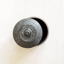 Load image into Gallery viewer, Mitsuko Lidded Vessel in Midnight Blue
