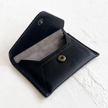 Load image into Gallery viewer, Mini Envelope Wallet in Flat Black