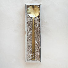 Load image into Gallery viewer, Long Brass Serving Spoon