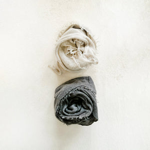 Cashmere Scarf in Grey