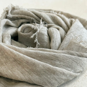Cashmere Scarf in Oatmeal