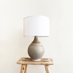 Spotted Cylinder Table Lamp