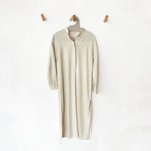 Load image into Gallery viewer, Ecru Cotton Kaftan Dress