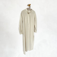Load image into Gallery viewer, Ecru Cotton Kaftan Dress