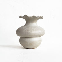 Load image into Gallery viewer, 6.5" Double Bottom Ripple Vessel
