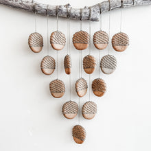 Load image into Gallery viewer, Woven Stoneware &quot;Rock&quot; Wall Hanging