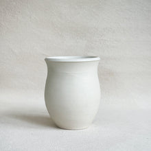 Load image into Gallery viewer, Tiny White Tulip Vase