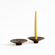 Load image into Gallery viewer, Taper Candle Holder in Antique Gold
