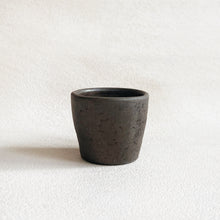Load image into Gallery viewer, Black Clay Cup