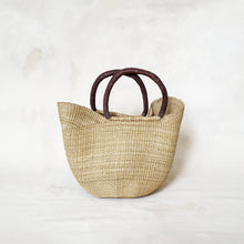 Load image into Gallery viewer, Wing Shopper with Leather Handles