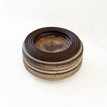 Load image into Gallery viewer, Lidded Vessel in Speckled Mocha