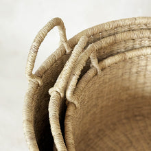 Load image into Gallery viewer, Natural Woven Grass Basket