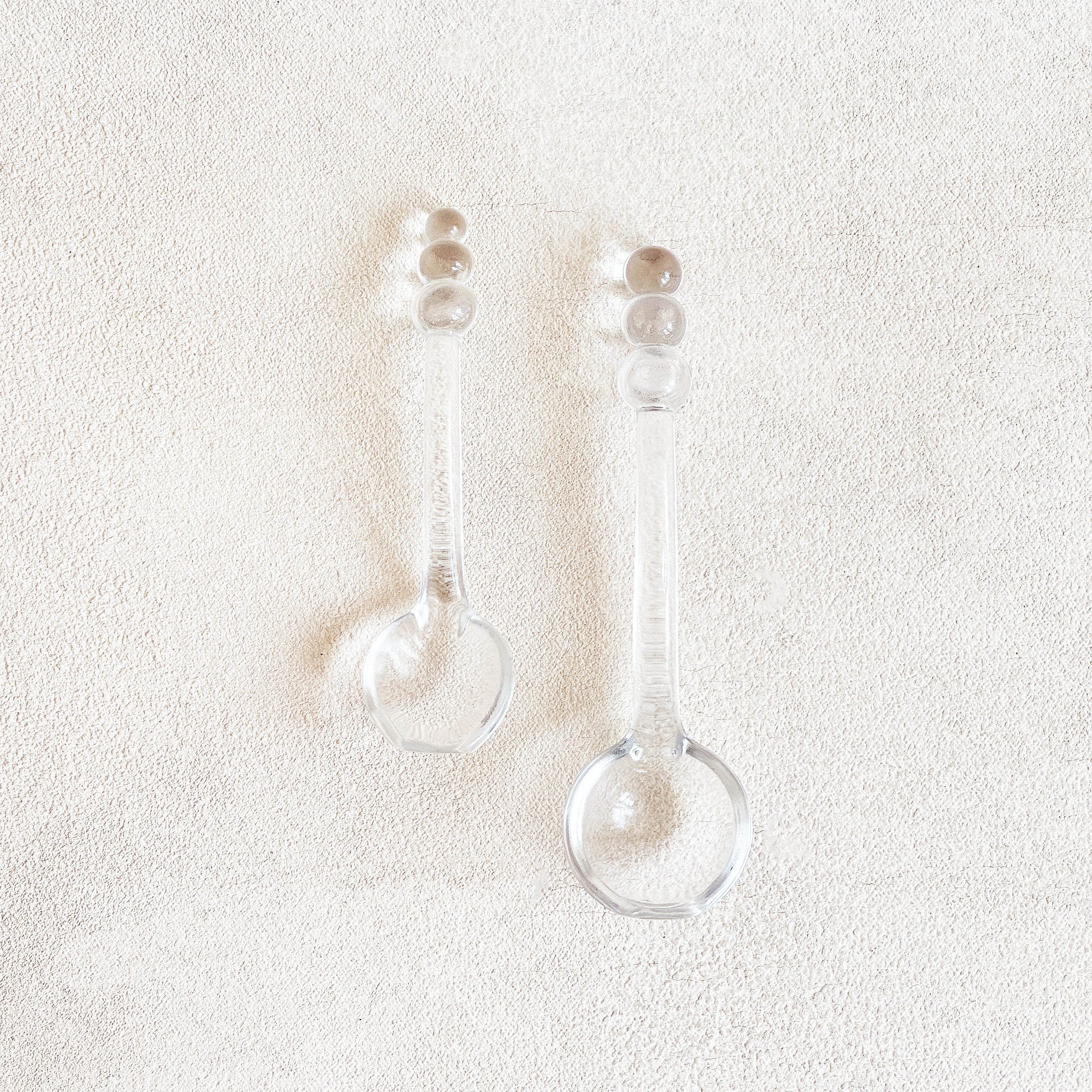 Vintage Glass Spoons