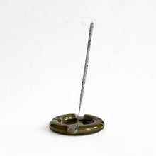 Load image into Gallery viewer, Bubble Incense Ashtray in Olive