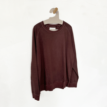 Load image into Gallery viewer, Organic Sweatshirt in Burnt Umber