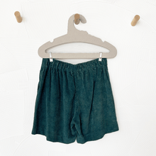 Load image into Gallery viewer, Cord Shorts in Evergreen