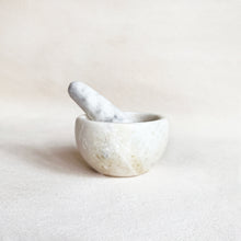 Load image into Gallery viewer, Marble Mortar and Pestle