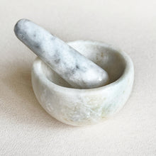 Load image into Gallery viewer, Marble Mortar and Pestle